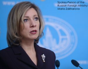 RUS- Außenministerium/Zakharova/Meinung: Thema: Deutsche (NAZI-) Söldner in der Ukraine
