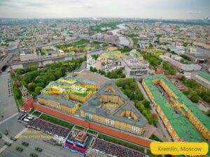 Kreml im Lauf der Geschichte: Zarenpalast abgerissen, Sowjet-Zentrale eigentlich auch