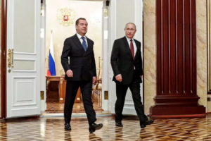 Medwedew wird von Putin zum stellvertretenden RUS-WUMBA-Chef ernannt