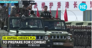 Xi= Oberbefehlshaber China-Armee ordnet Kriegs-Bereitschaft an / und einiges mehr