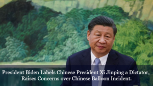 US-Präsident Biden bezeichnet China-Präsident Xi Jinping als Diktator