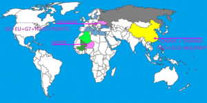 Euro-3-Fronten-Krieg +Algerien als politisch +ethnischer Mali-Burkina-Niger-Verbündeter / ECOWAS-Delegation in Niger