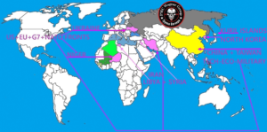 G7+US+EU+NATO: Viele Konflikt- Gebiete, G7-Mitglieder-Spezialisierung/ D+A bleibt Ukraine