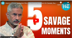 Hindustan Times Videos: CAN-USA-BHARAT (India) +Jaishankars 5-best-moments