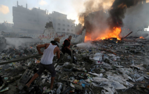 Gaza-Israel/Der Tag: Räumungs-Ultimatum/ EU-Leyen-Besuch/ Arab-Massendemos/ +mehr