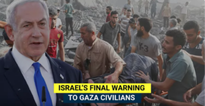 Israels letzte Warnung an Gaza: Geht oder Sterbt/ Iran +Hamas wollen Zusammenarbeit fortsetzen/ +mehr