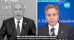 US-Blinken/Arabien-Reise: Totale Niederlage, Probleme mit Israel/ + Netanyahus Sieges-Versprechens-Ansprache