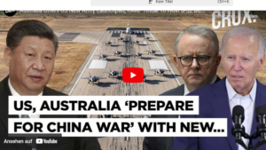 US+Australien in China-Kriegs-Vorbereitungen: Australien- Tindal Air Base wird kriegstauglich