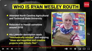 UPDATE-2: Neuer Trump-Attentats-Versuch: Täter rekrutierte Söldner für Ukraine/ Hintermänner WER?