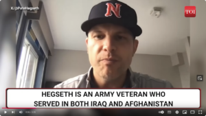 Neuer Trump-Verteidigungs-Minister: Fox-Moderator diente als Soldat in Irak +Afghanistan