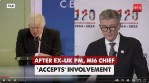 UK-Geheimdienstchef gibt (völkerrechtlich verbindlich) UK (+FRA)- Angriffs- Tätigkeit gegen Russland zu