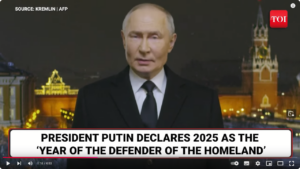 Neujahrs-Ansprachen/Russland-Putin +China-Xi +US-Trump +Zelensky: Jeweils full speech= klare Ansagen/ 2025= RUS=Jahr der Verteidiger des Heimatlandes