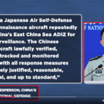 US +Japan machen Druck gegen China in East China Sea= China nun unter vollem Druck entlang der See-Grenze