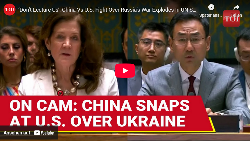 EU will China unter Druck setzen/ Ultimatum: Entweder bruch mit RUS, oder schwerste Konsequenzen
