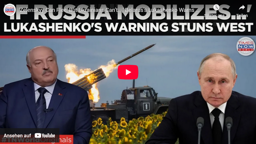 Lukashenko-Interview: Sollte man genau hinhören – sic!