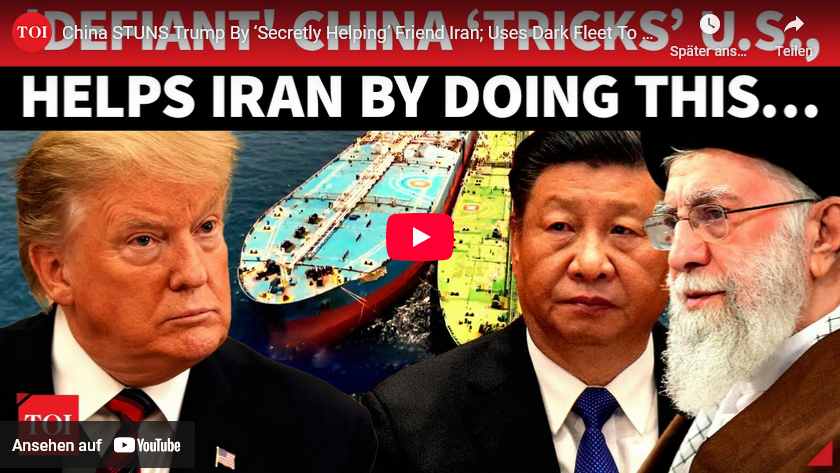 China-Schattenflotte für Iran-Öl-Export: US-Medienbericht alarmiert den Westen