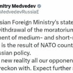 Full Text/ RUS hebt Selbestbeschränkung auf: Mittelstrecken-Raketen-Moratorium zu ende