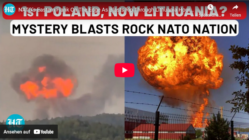 Nach Polen/ Explosionen in Litauen: Eskalation welcher Art? Echt oder FalseFlag wie in Polen?