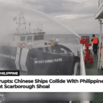 US-unterstützte Philippinen mit Ramm-Taktik gegen China: China-Wasserkanonen demolieren Angriffs-Schiff