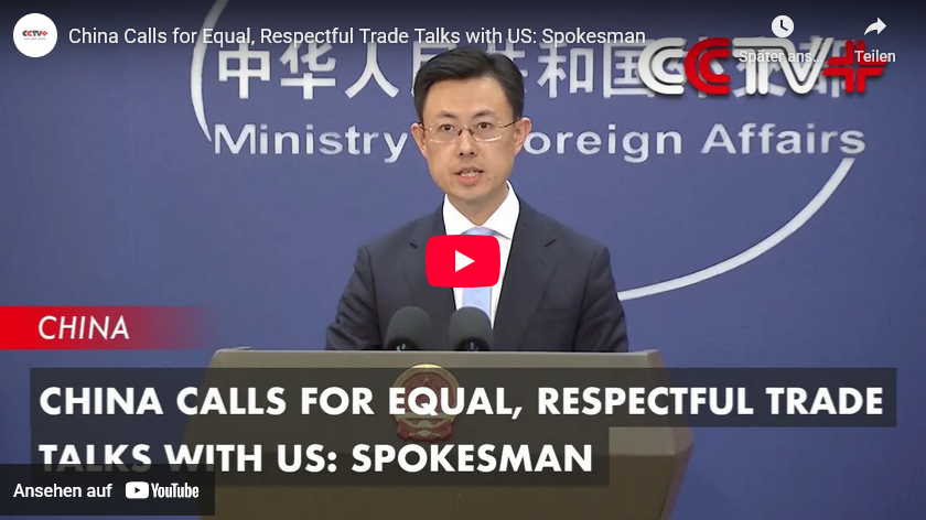 USA-China: Fronten werden klarer +härter: Trump will Maximum/ China bewegt sich nicht