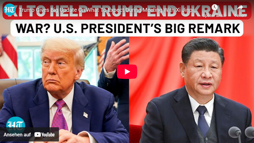Trump-Xi-Treffen: China wird viele Deals unterzeichnen – glaubt Trump