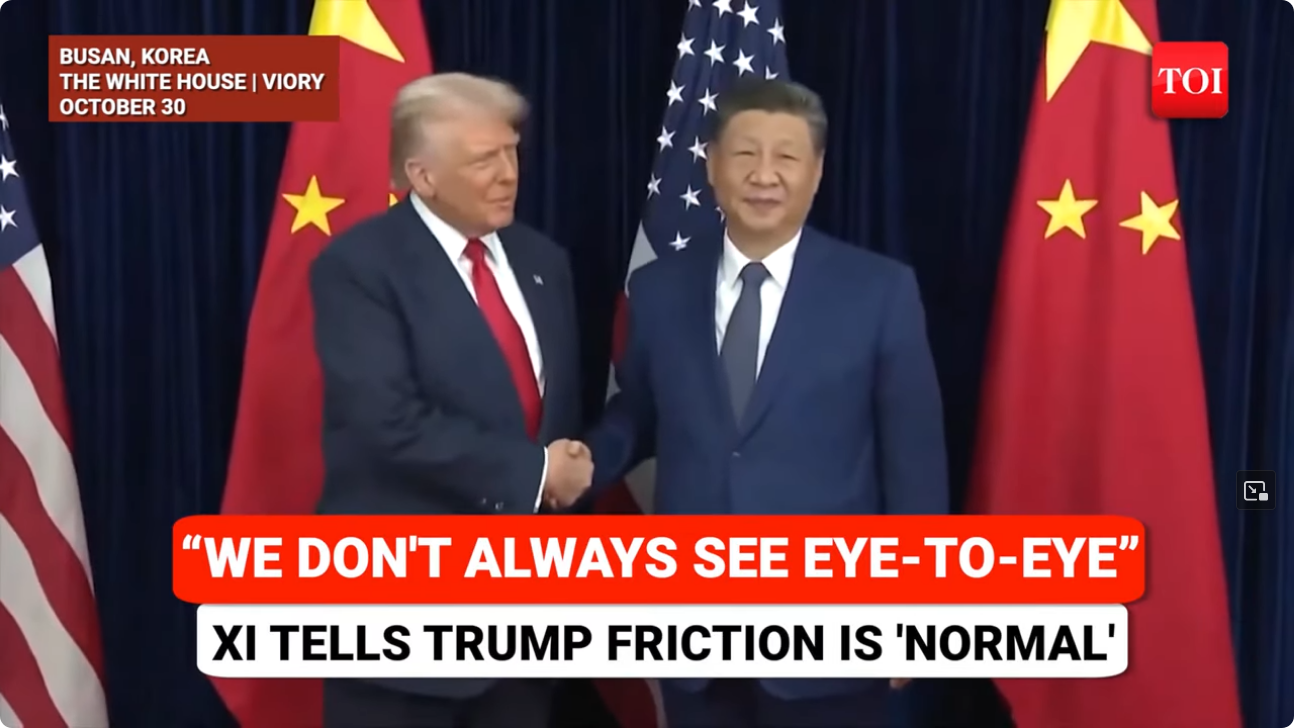 Trump-Xi/Seltene Erden: Trump= Durchbruch/ China=noch nicht umgesetzt (=KEIN Druchbruch)