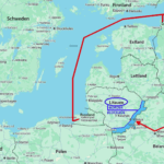 Litauen-Grenz-Schließung/ Kaliningrad- Land- Blockade=Belagerung hat begonnen: Weder Lebensmittel noch sonstiges kommt auf dem Landweg mehr durch