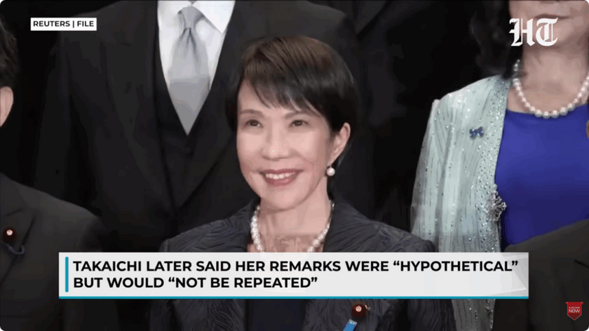 Japan-China: Takaichi-Erklärung zurückgezogen/ klare Anerkennung des Taiwan-Status/ Punkt 8 Potsdam