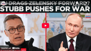 Finnland-Präsident Stubb: Möglicherweise ist RUS in Feb/März nächsten Jahres gesprächsbereit