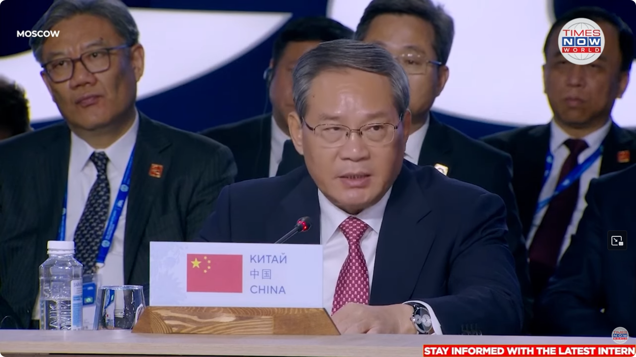 Moskau/SCO-Gipfel: China-Premier mit West-Kritik+Kampfansage/ Indien +Iran knallhart/ Putin-Ansprache/ etc.