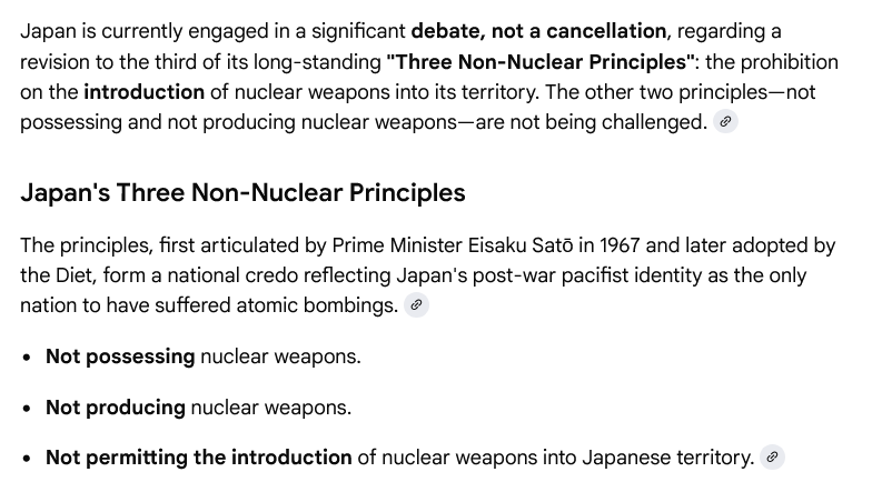 CHINA-JAPAN (US): China macht weiter Druck/ Japan in Erklärungsnot wegen Völkerrecht/ Japan-Atomwaffen-Frage offen