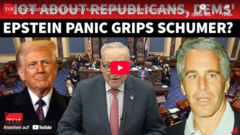 EPSTEIN/Aufruhr im US-Kongress: Senat leitet Akten-Gesetz OHNE Abstimmung an Präsident weiter