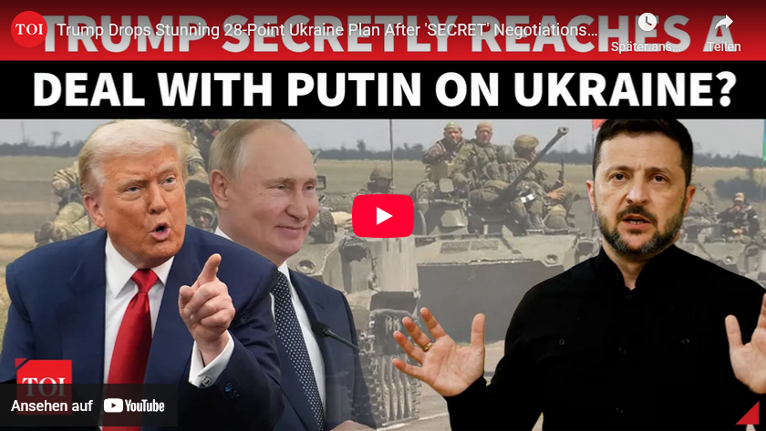 AXIOS: Ukraine-Frieden schon diese Woche/ Russland weiß (offiziell) nichts davon