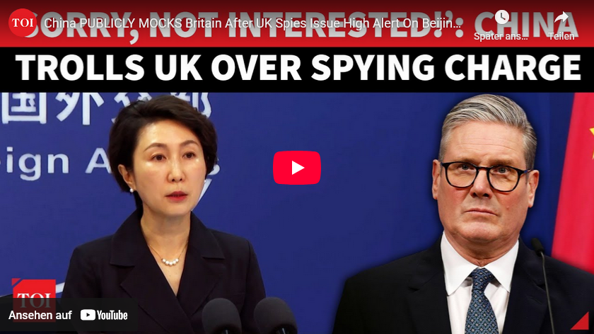 Doppel-Angriff auf UK: RUS macht Laser-Attack / China spioniert