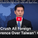 UPDATE-1 China/Staatsrat-Sprecher+ Außenministerium: Klare Kante gegen Japan +Taiwan-Separatismus