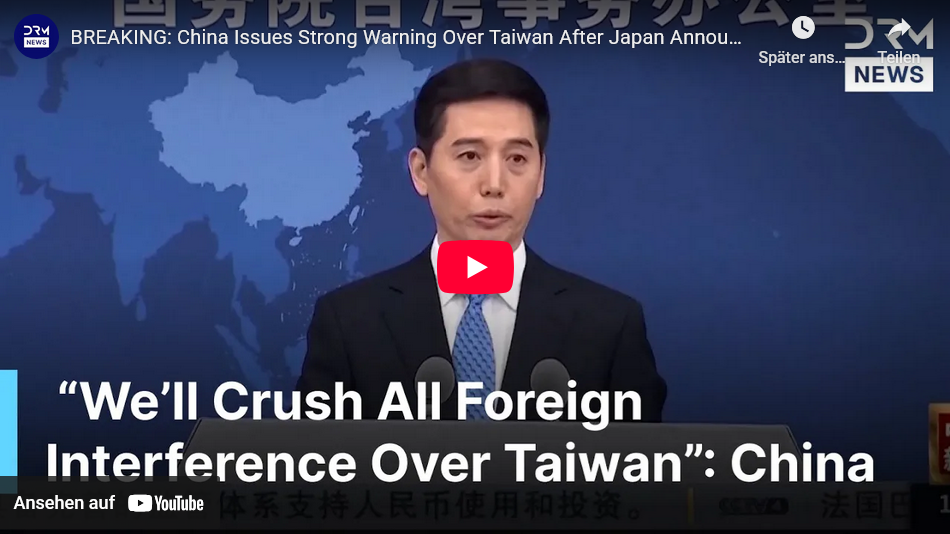 China/Staatsrat-Sprecher: Klare Kante gegen Japan +Taiwan-Separatismus
