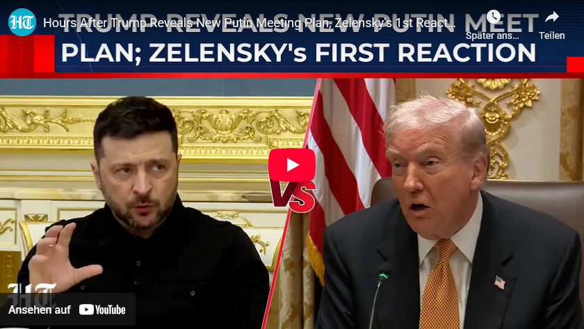 Orban bei Trump: Kriegsaussagen als heiße Luft, Kriegsvorbereitungen Laufen/ Zelensky als Luft-Nummer