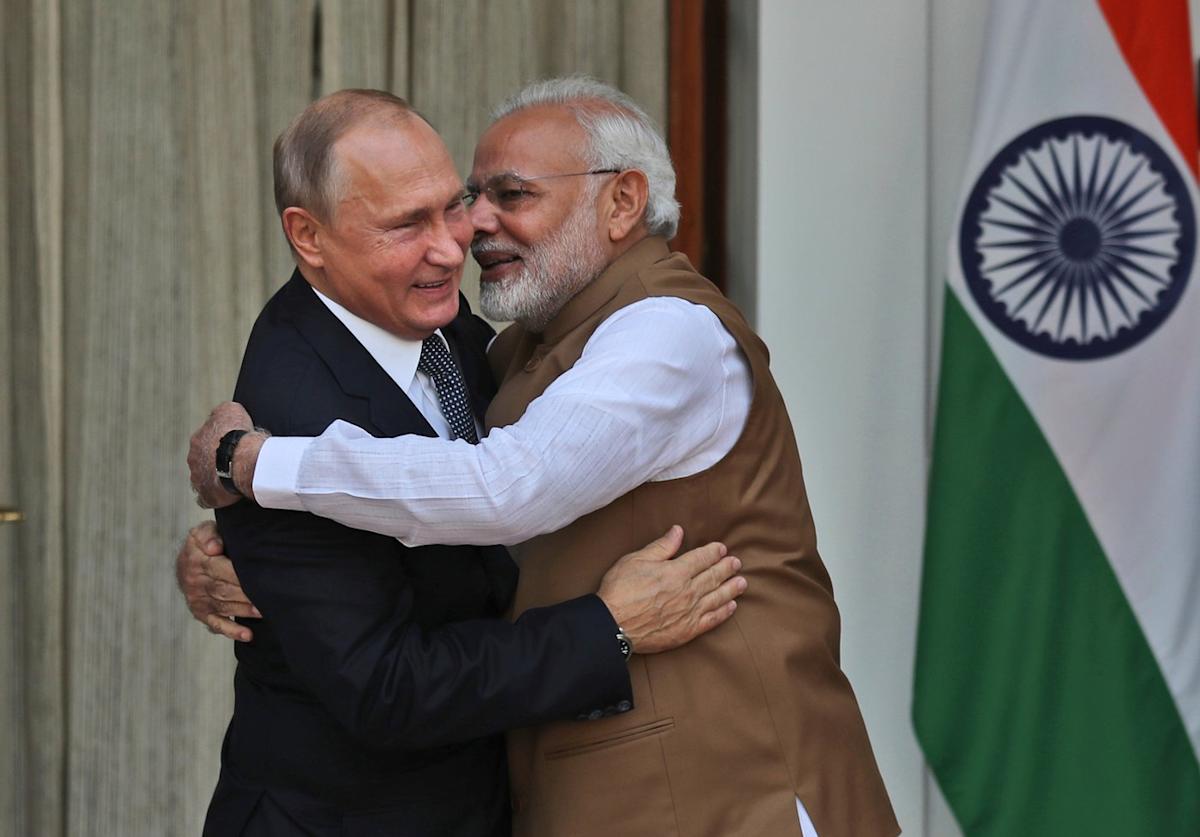 Putin bei Modi: Wenn bilaterale Intensivierung zu globaler Vertiefung führen soll