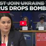 US+EU anerkannte Weißrussland-Präsidentin Tichanovskaya fordert Euro-Teilnahme an Ukraine-Friedensvershandlungen