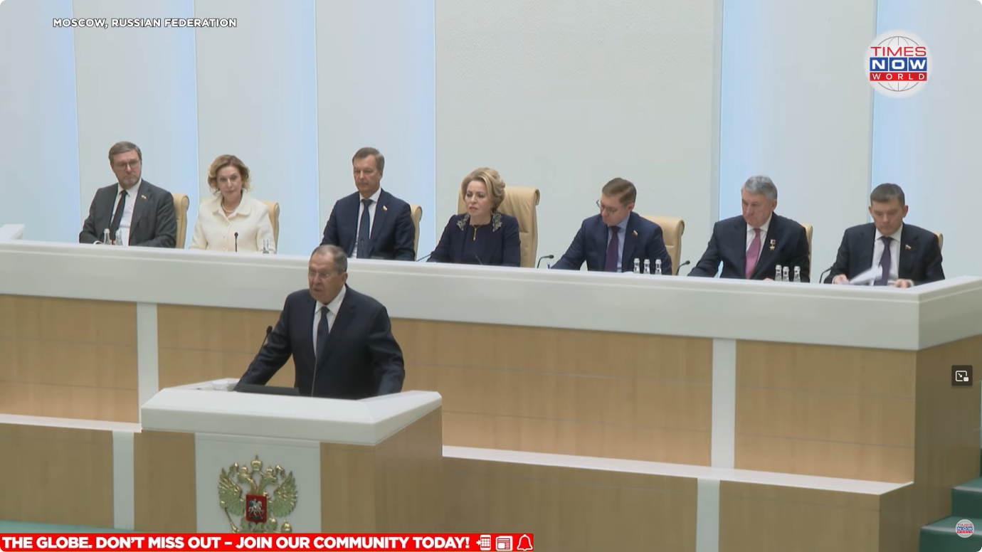 Video/RUS-Lavrov-Ansprache: Fremd-Armeen die die Ukraine betreten werden vernichtet/ +mehr