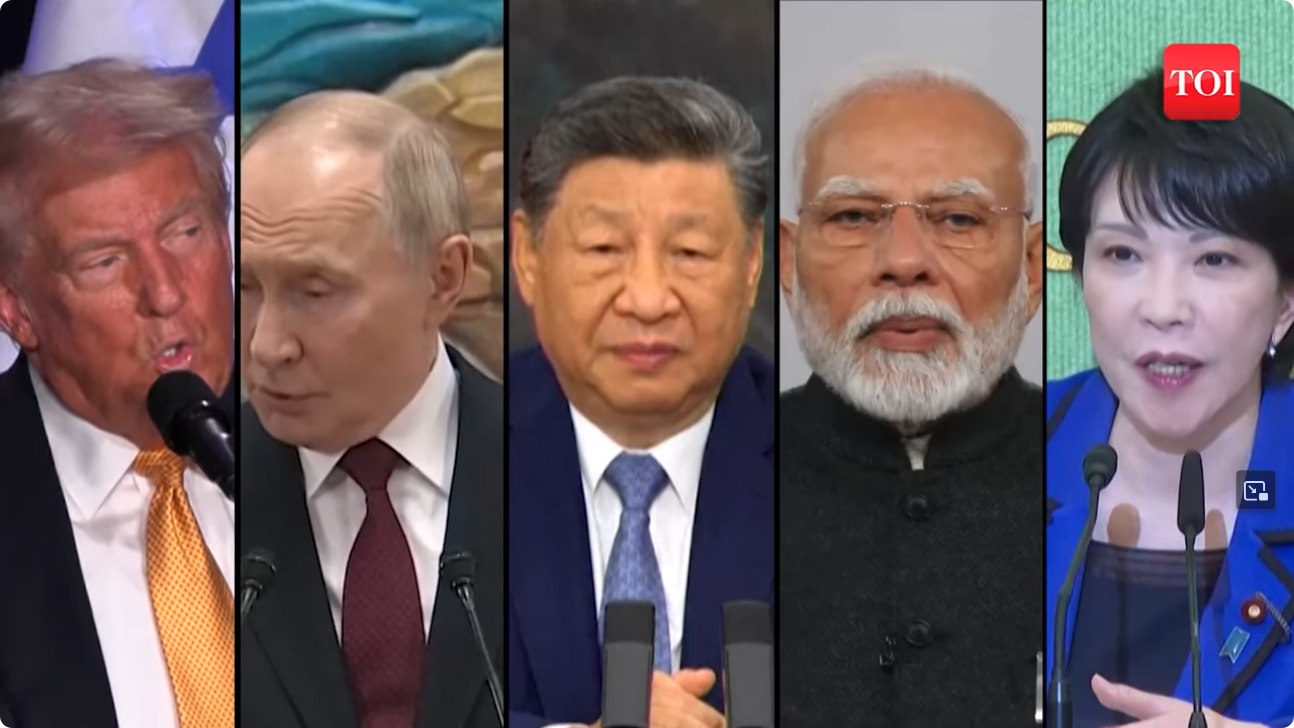 Trump gegen China+RUS/Zuckerbrot +Peitsche: Entweder G5 (US+CN+IN+RU+JN) oder Krieg/= es wird wohl Krieg werden