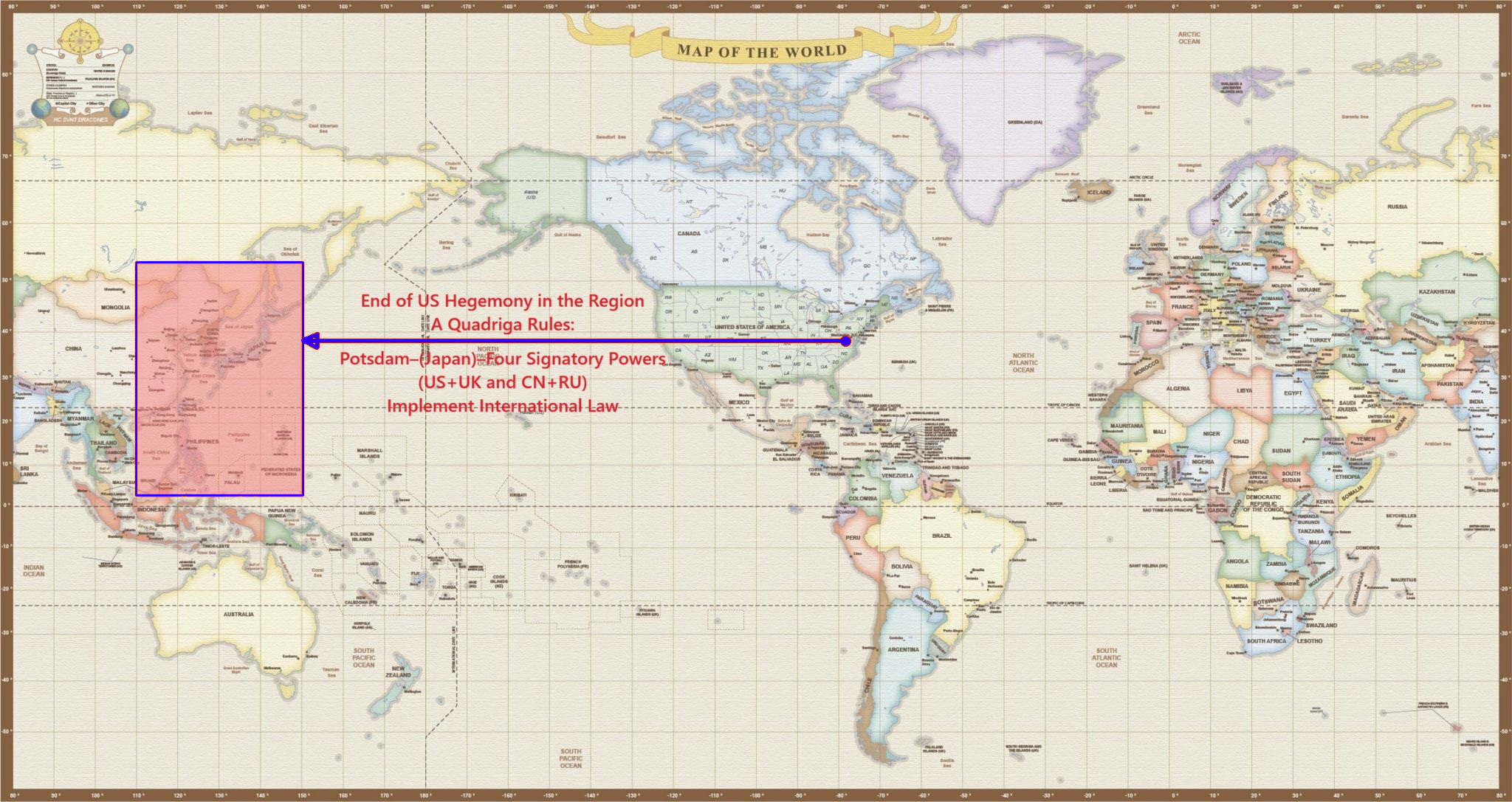 CHN-RUS/APAC-Region: Erste Ziele erreicht/ Projekt „Völkerrechts-konforme Ordnung“ läuft an