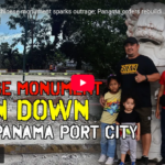 Panama/ Gedenk-Monument für die China-Opfer des Eisenbahn- +Kanalbaues abgebaut (US-Weisung?)