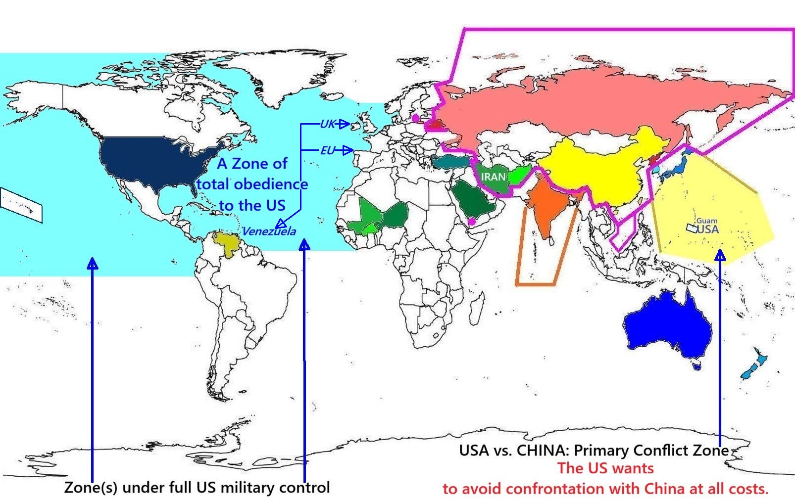 Neue US-Welt= Gehorsamkeit von allen, egal ob Venezuela oder UK+EU <<< US fordert bedingungslose Gehorsamkeit