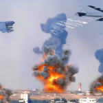 US<>Iran: Anti-Deutschland-Bomben-Kampagnen ab 1943= Vorbild für kommende Luft-Kriegs-Abläufe