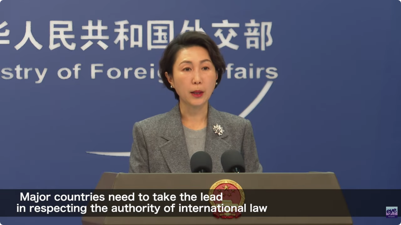 China ruft zum Vereinten Kampf auf/ Zhang regiert/ Tschetschenen mit Kampfruf