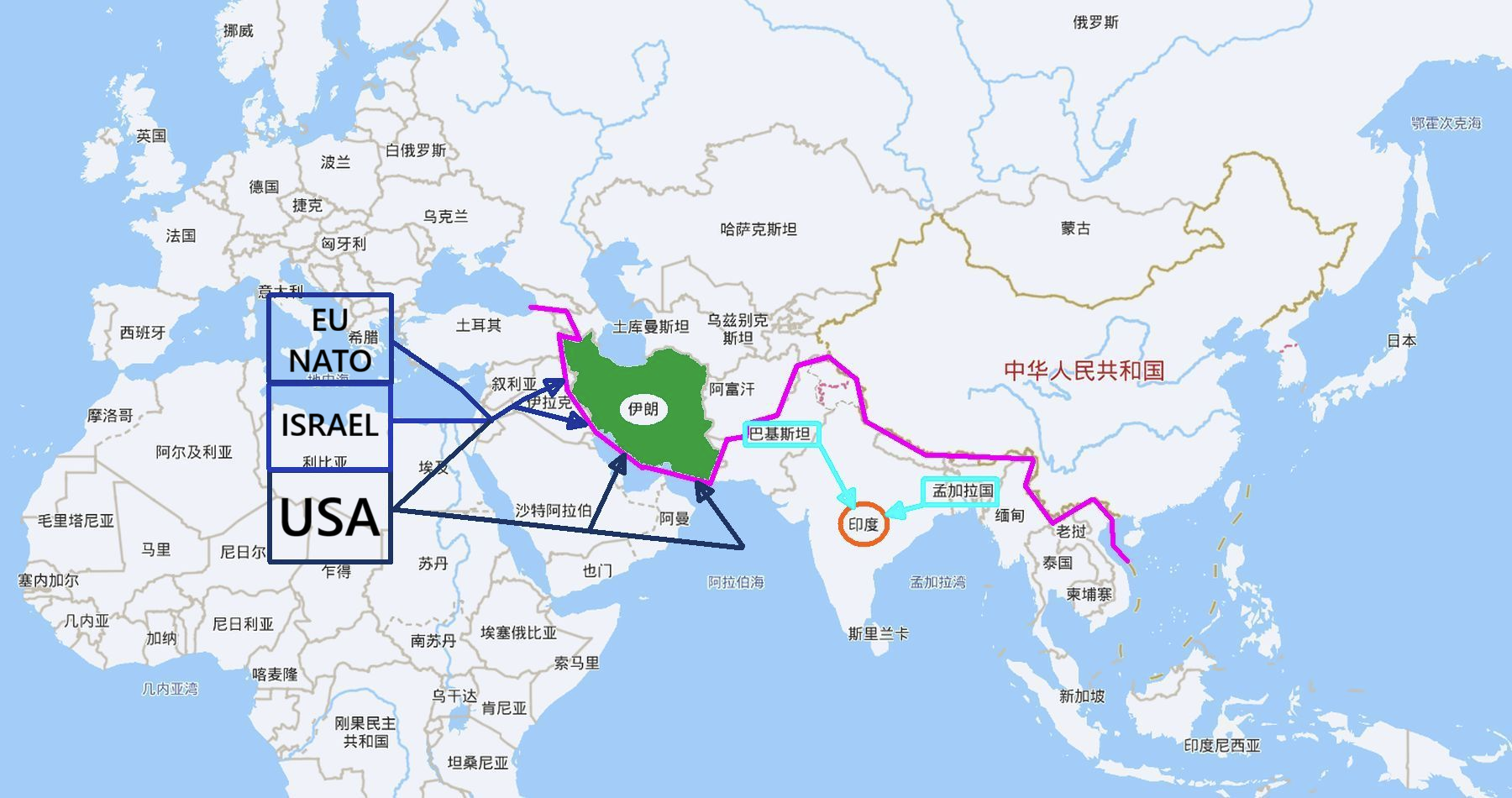 Eine Karte, und etwas Text: Irgendwie aussagekräftig-?