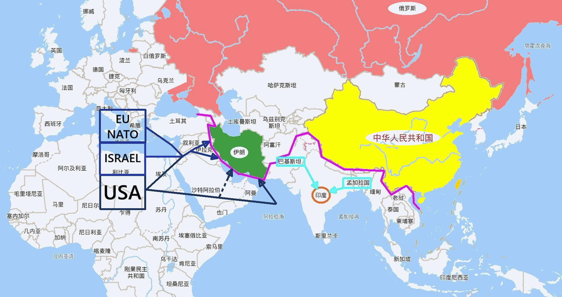 Eine Karte, und etwas Text: Irgendwie aussagekräftig-?