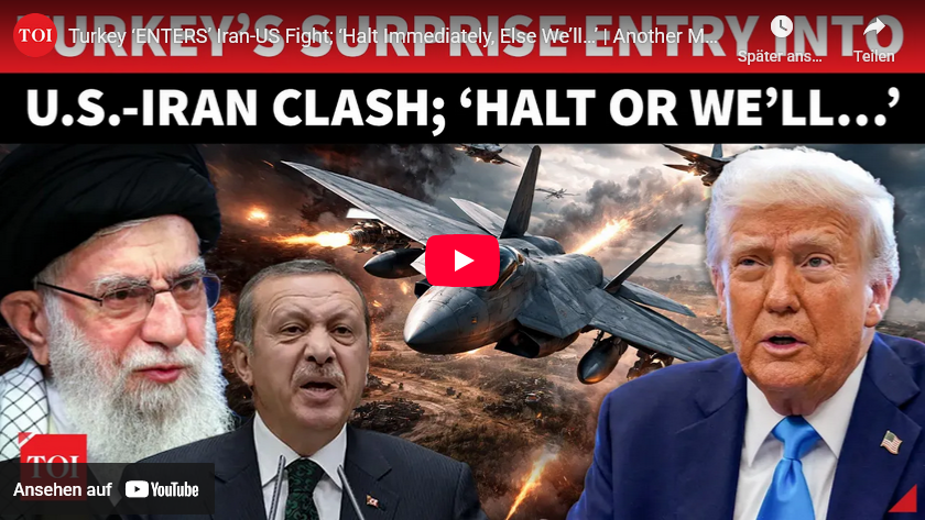 Türkei (Trump-Auftrag-?) Notbremse: Trilaterale Verhandlungen US-TR-IR vorgeschlagen