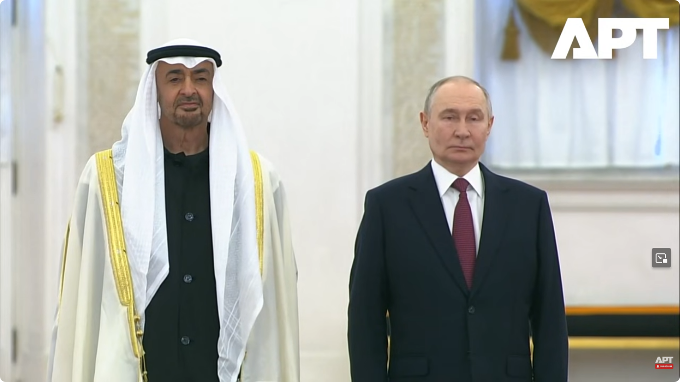 UPDATE-3 / UAE-Präsidente Zayed in Moskau/ gestern SYR-Sharah <!> RUS/Patrushev in Oman: Schatten eines möglichenIran-Krieges